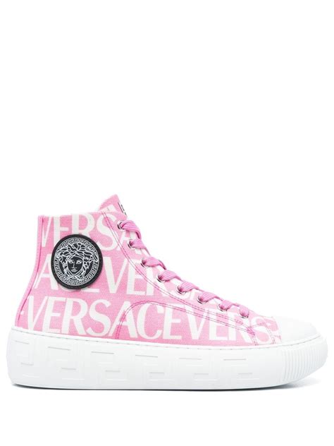 versace canvas shoes